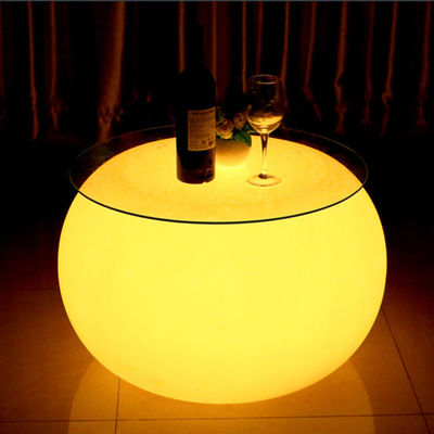 Tableau de cocktail commercial moderne à LED avec batterie au lithium rechargeable