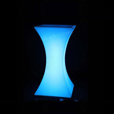 Table de mariage à LED flashant, bureau de réception, table éclairée à LED