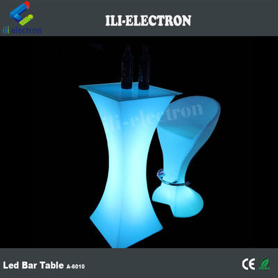 Table de mariage à LED flashant, bureau de réception, table éclairée à LED