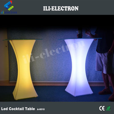 Table de mariage à LED flashant, bureau de réception, table éclairée à LED