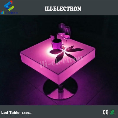 Table de jardin Led Club de nuit Couleur des meubles Table de cocktail Meubles LED