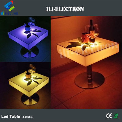 Table de jardin Led Club de nuit Couleur des meubles Table de cocktail Meubles LED
