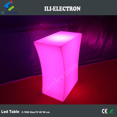 vente à chaud table de bar à LED moderne/meubles à LED modernes / comptoir de bar à LED
