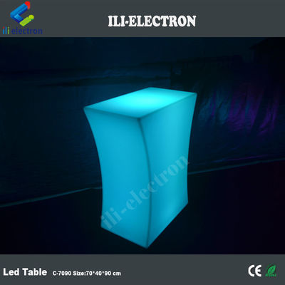 vente à chaud table de bar à LED moderne/meubles à LED modernes / comptoir de bar à LED