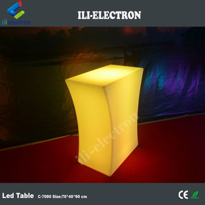 vente à chaud table de bar à LED moderne/meubles à LED modernes / comptoir de bar à LED