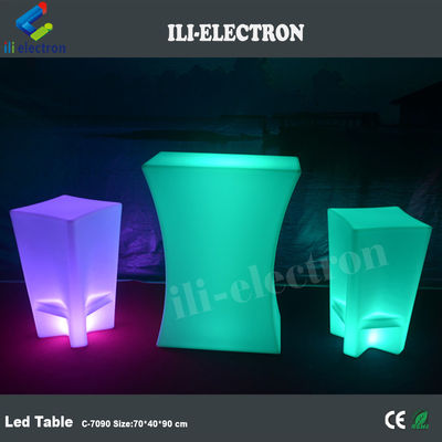 vente à chaud table de bar à LED moderne/meubles à LED modernes / comptoir de bar à LED