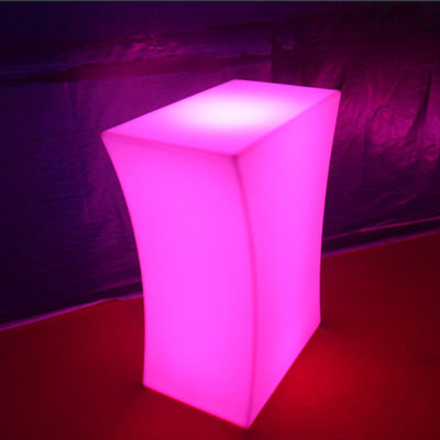 Table à café à LED rechargeable