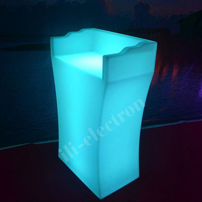 bureau de réception portable à LED pour événements en plein air