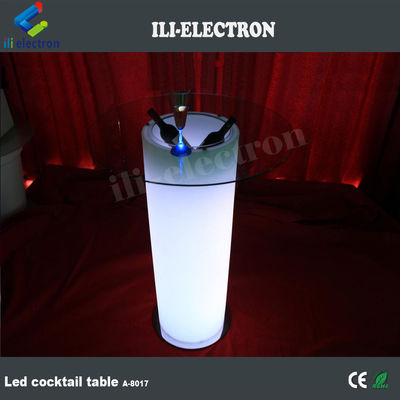 Table de glaçage en plastique pour les fêtes de finition en verre led
