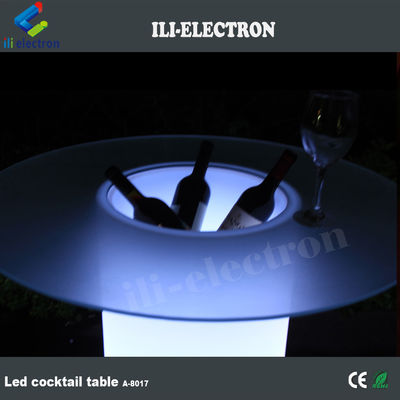 Table de glaçage en plastique pour les fêtes de finition en verre led