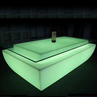Stylé télécommande LED éclairage lumineux table de bar / cassette de bar
