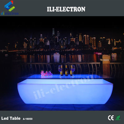 Stylé télécommande LED éclairage lumineux table de bar / cassette de bar