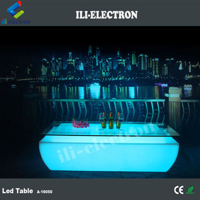 Stylé télécommande LED éclairage lumineux table de bar / cassette de bar