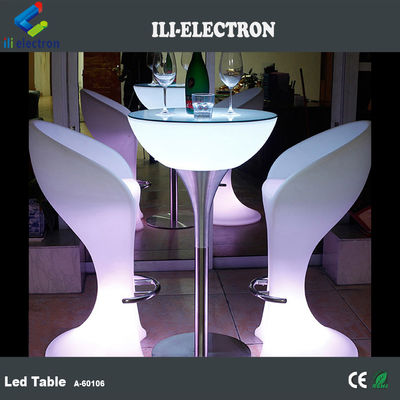 Vente à chaud offre directe d'usine de moulage rotatif en plastique LED table à barres en acier inoxydable