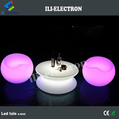 Meubles à LED éclairés / tables lumineuses à LED / tables de bar à LED