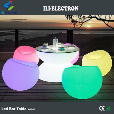 Meubles à LED éclairés / tables lumineuses à LED / tables de bar à LED