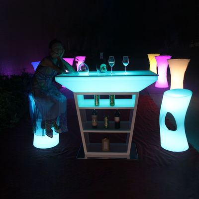 16 couleurs changeant la télécommande table de bar pas cher