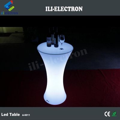 Meubles de bar en plastique Table à cocktail à LED 50000h Durée de vie de la batterie