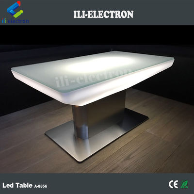 Commande à distance de luxe en plastique Led Table de salon pour appartement