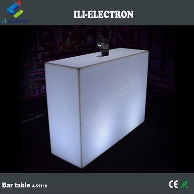 Commercial Compteur de barres lumineuses LED, Table de lumière LED rectangulaire étanche