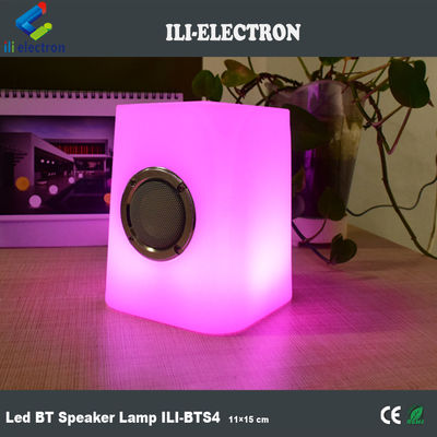 3D stéréo plastique LED haut-parleurs de lumière télécommande sans fil