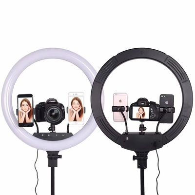 8&quot; 10&quot; 12&quot; Kit de studio de photographie Lumières à l'anneau LED Lumières à l'anneau 1200 LM
