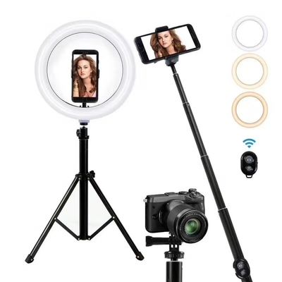 8&quot; 10&quot; 12&quot; Kit de studio de photographie Lumières à l'anneau LED Lumières à l'anneau 1200 LM