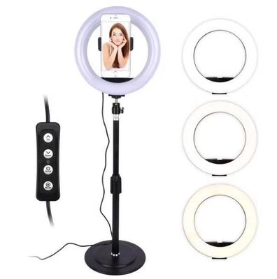 8&quot; 10&quot; 12&quot; Kit de studio de photographie Lumières à l'anneau LED Lumières à l'anneau 1200 LM