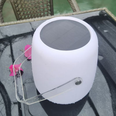 Lumière solaire LED portable lanterne 5000K IP65 résistant à l'eau