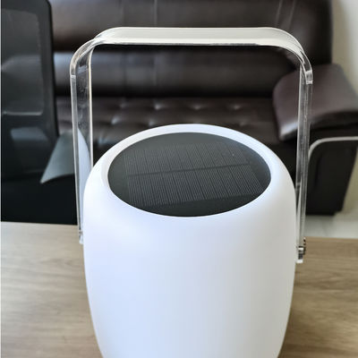 Lumière solaire LED portable lanterne 5000K IP65 résistant à l'eau