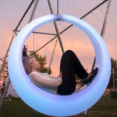 Décoration d'événement Lumière lumineuse en plastique LED de patio