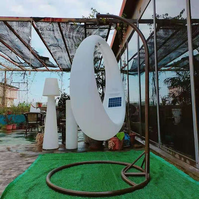 Décoration d'événement Lumière lumineuse en plastique LED de patio