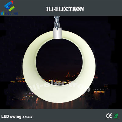 balançoire à LED en plastique extérieur