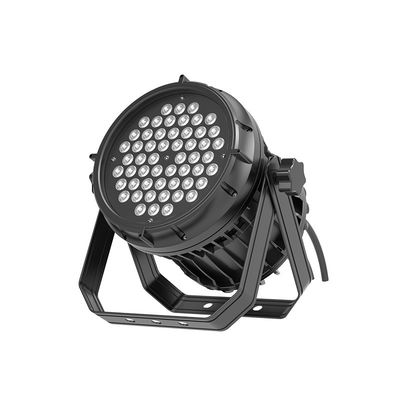 3W étanche à l'eau tête mobile LED lampes de scène 54 faisceaux pour les événements en plein air