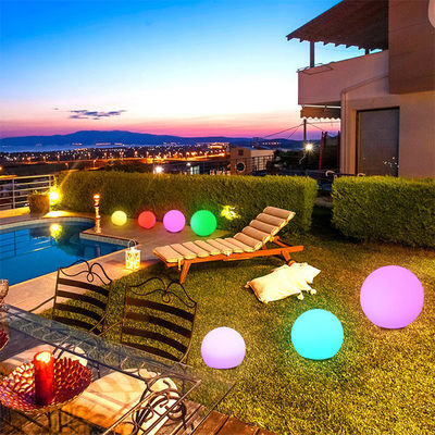 16 Changement de couleur JOUR DE VALENTINE Gloire de jardin Ballon décoratif PE Matériau IP65 étanche