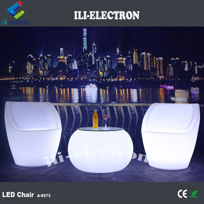 Tableau de cocktail commercial moderne à LED avec batterie au lithium rechargeable