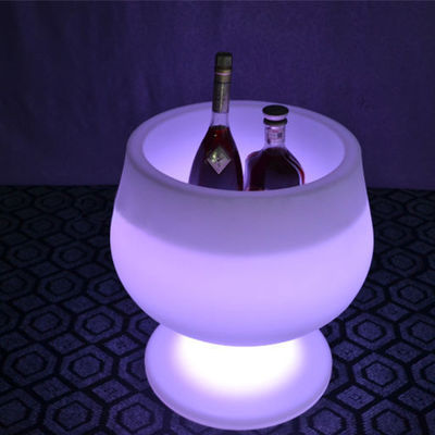 Bouteille de glace à LED en vin plastique clignotante rechargeable pour l' extérieur