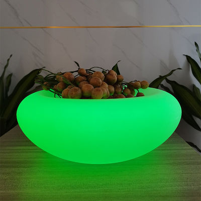 SMD 5050 LED Fruit Bowl rechargeable 16 changements de couleur pour la fête