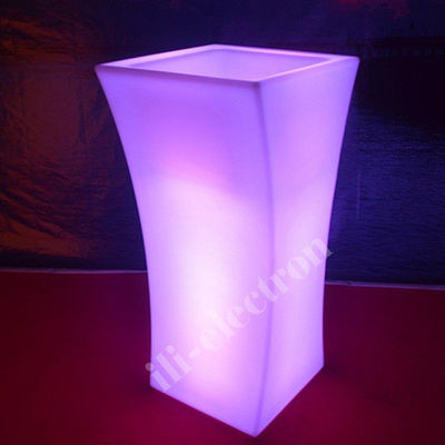 Éclairage de pot de fleurs rechargeable pour hôtel de jardin