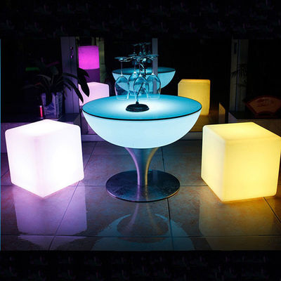 Éclairage extérieur LED cube de 3500K 16 couleurs changement de l'humeur de la Saint-Valentin Jardin carré lumières décoratives