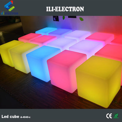 Lumière cube LED rechargeable Parfait ajout aux fêtes et clubs Source de lumière LED