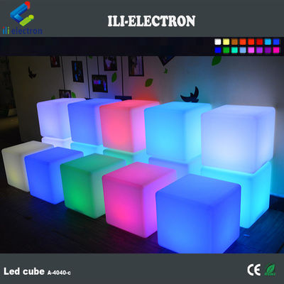 Lumière cube LED rechargeable Parfait ajout aux fêtes et clubs Source de lumière LED