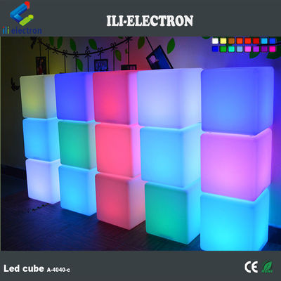Lumière cube LED rechargeable Parfait ajout aux fêtes et clubs Source de lumière LED
