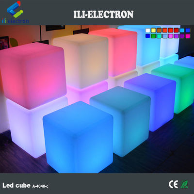 Lumière cube LED rechargeable Parfait ajout aux fêtes et clubs Source de lumière LED