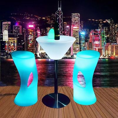 Tableau de cocktail LED lumineux en plastique PE pour les boîtes de nuit