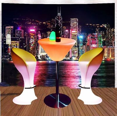 Tableau de cocktail LED lumineux en plastique PE pour les boîtes de nuit