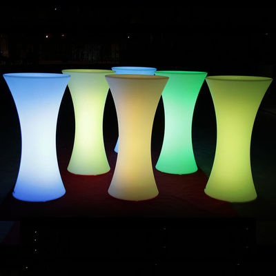 Table à cocktails LED pour événement Fête de mariage Bar Club Pub Méthode d'expédition par mer