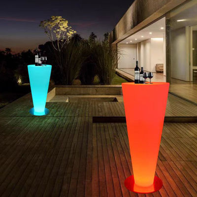 Table à LED lumineuse IP54-68 imperméable à l'eau Parfait pour l'extérieur
