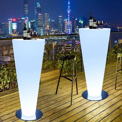Table à LED lumineuse IP54-68 imperméable à l'eau Parfait pour l'extérieur