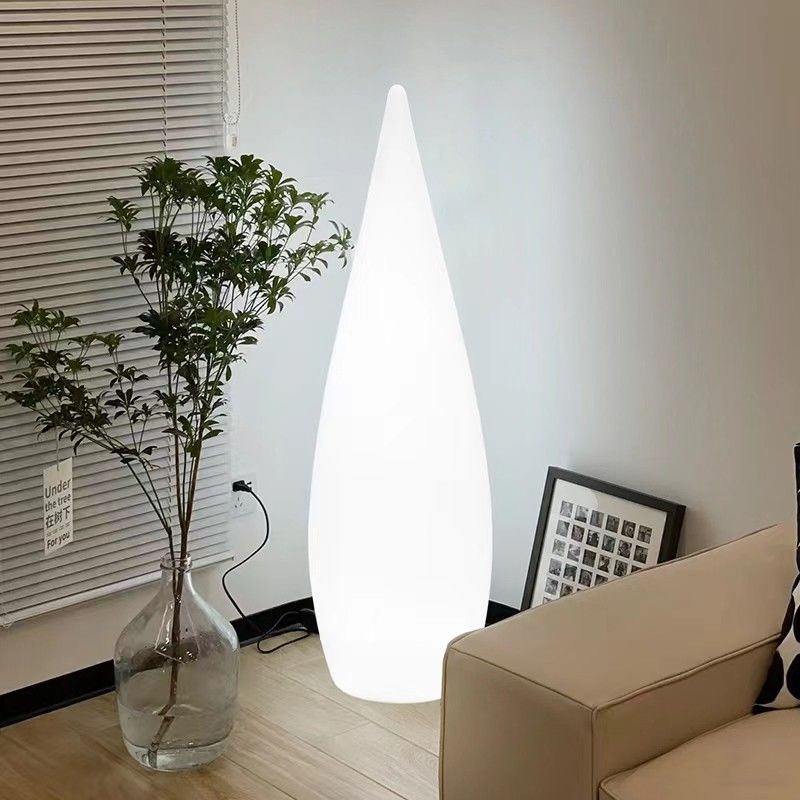 Lumière de sol à LED en plastique pour la décoration de jardins extérieurs